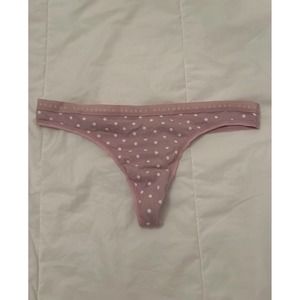 Victorias secret Pink polka dot panty